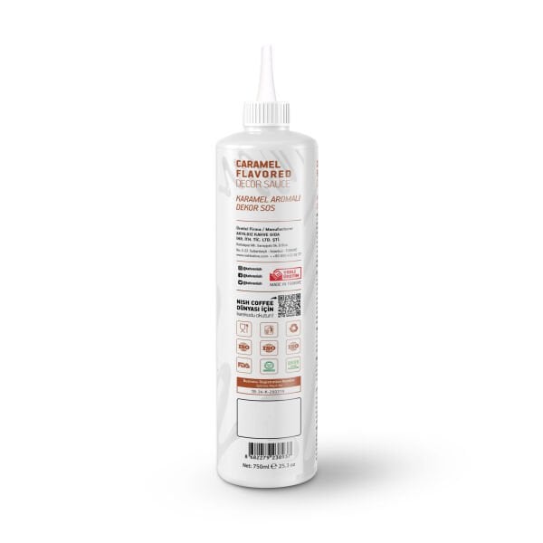 Nish Karamel Aromalı Dekor Sos 750 Gr