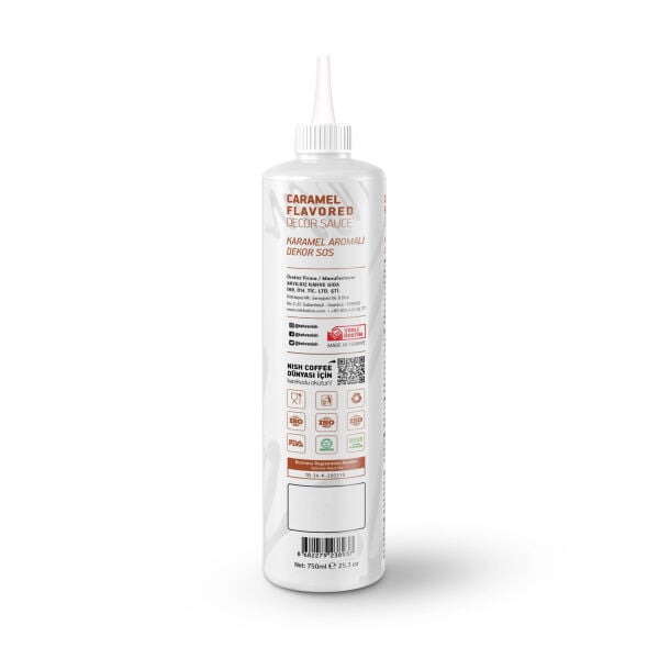 Nish Karamel Aromalı Dekor Sos 750 Gr